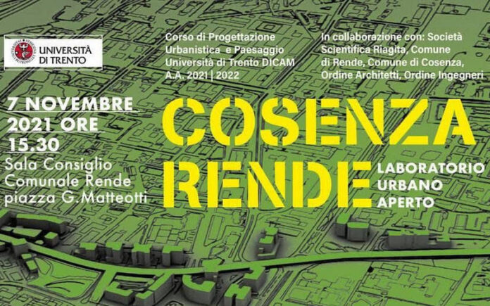 Cosenza Rende, laboratorio urbano aperto