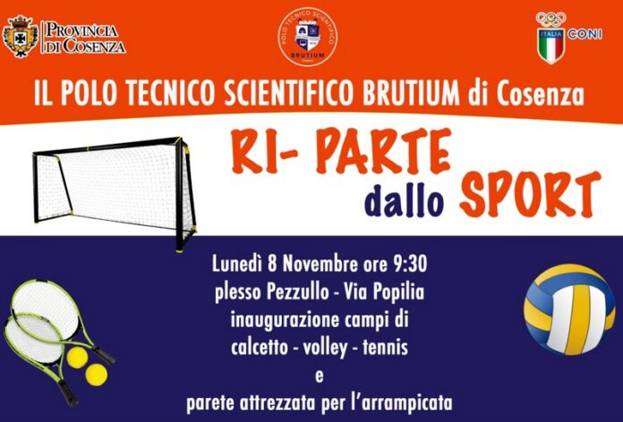 Polo tecnico scientifico di Cosenza “RI-PARTE dallo Sport”