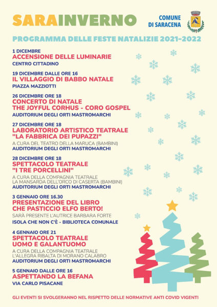 SARAINVERNO MANIFESTO