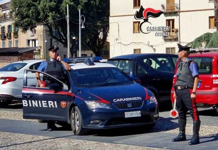 carabinieri cosenza posto di blocco