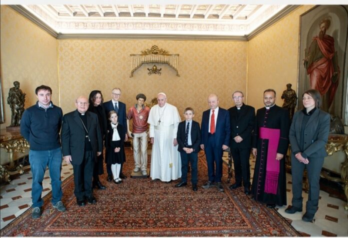 amore per i bambini Papa Francesco