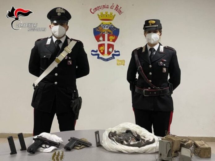 sequestro ghiri pistole
