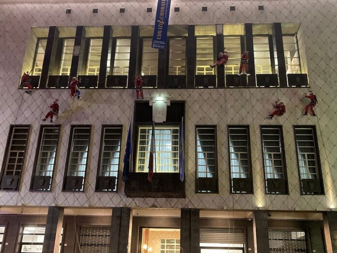 La calata dei Babbo Natale