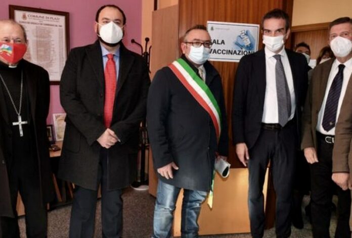 Occhiuto centro vaccinale Platì