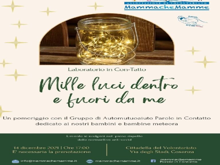 Ecco il Laboratorio in Con-Tatto di Mammachemamme