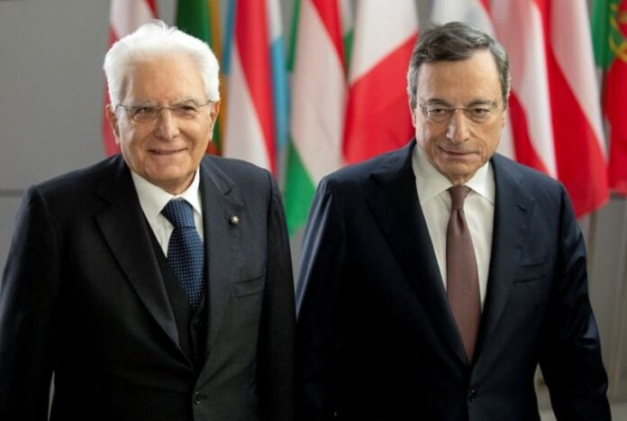 Sergio Mattarella - Mario Draghi