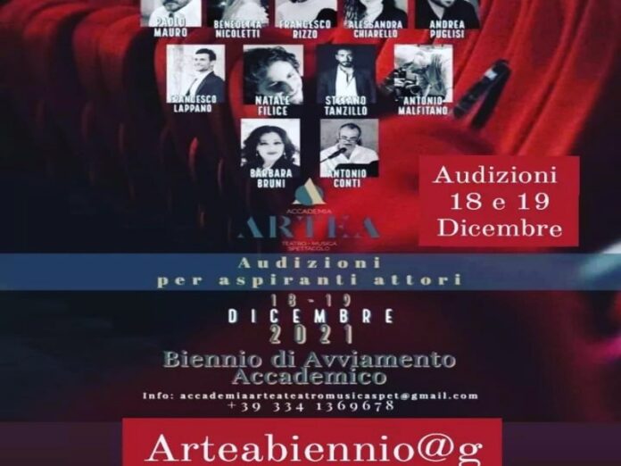 iscrizioni attori audizioni Cosenza