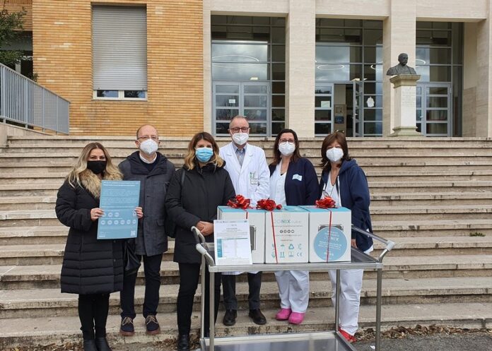 donazione sanificatori a Pediatria