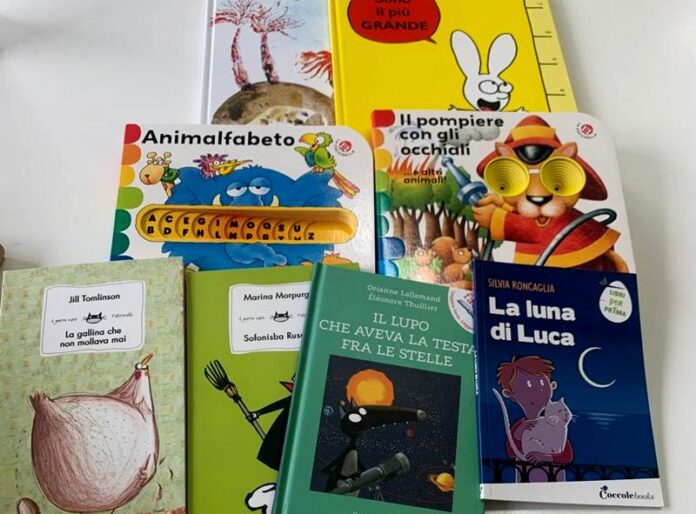 i libri donati ai minori del settore welfare