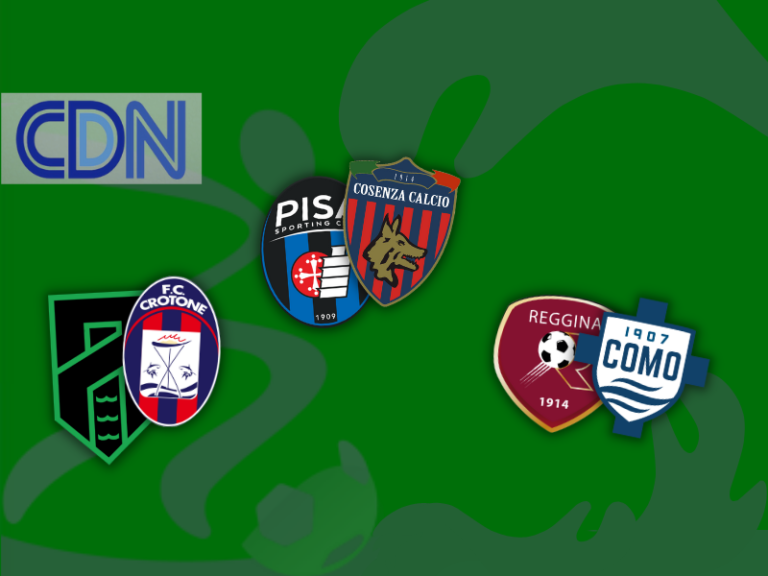 Serie B: nel primo pomeriggio in campo le calabresi