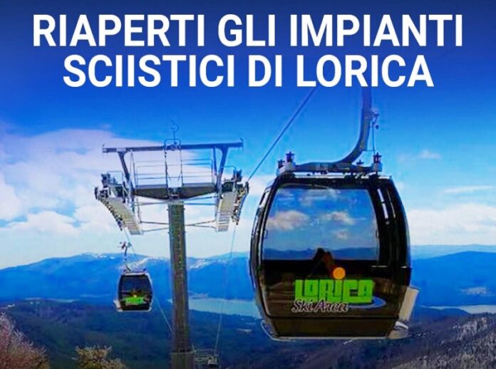 riaperti impianti sciistici Lorica