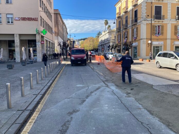 riapertura al traffico tratto Corso Umberto