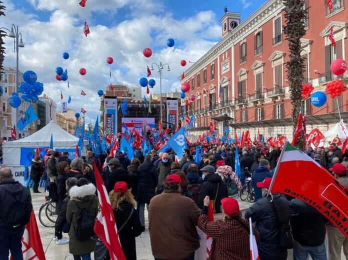 sciopero nazionale bari