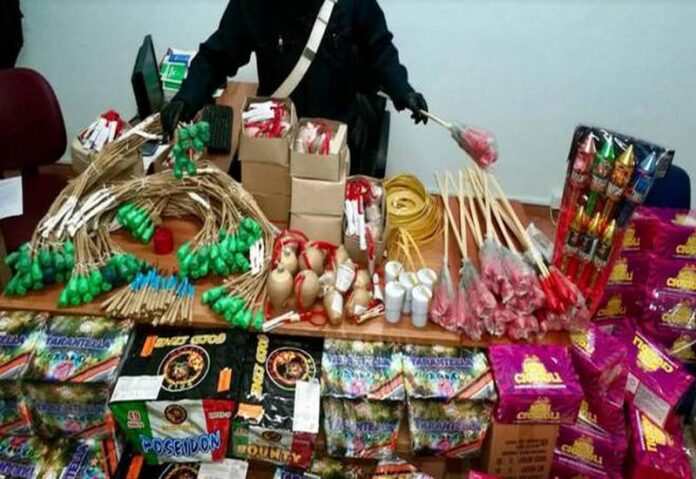 sequestro fuochi d'artificio crotone