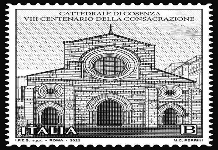 francobollo cattedrale cosenza