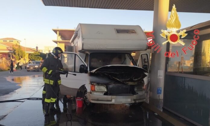 incendio camper