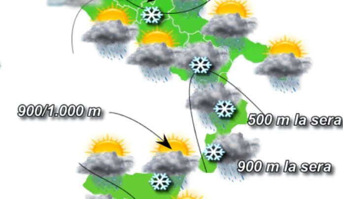maltempo calabria venerdì 21 gennaio
