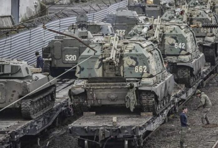 Le truppe russe a Rostov