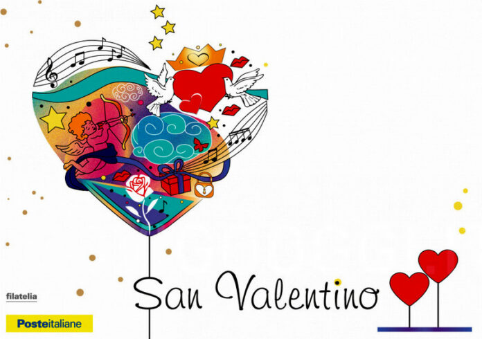 cartolina san valentino poste italiane