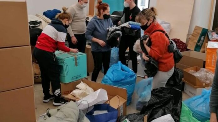 raccolta indumenti ucraina