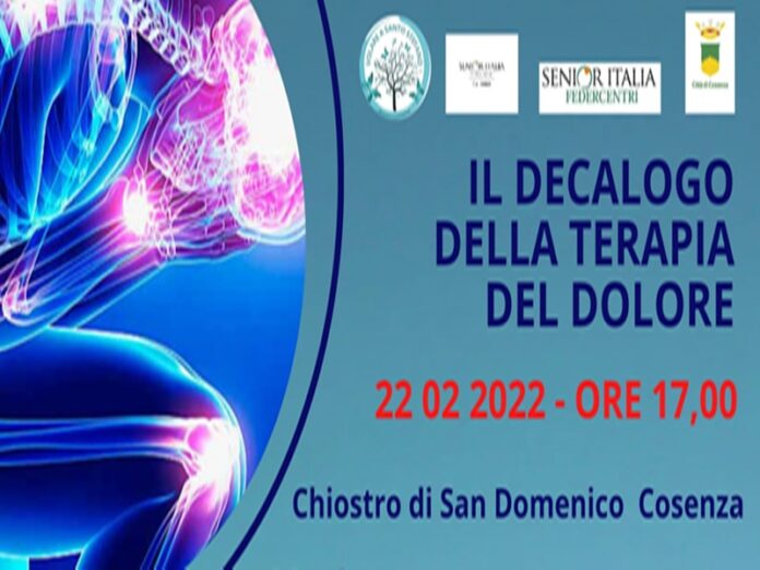 decalogo terapia del dolore