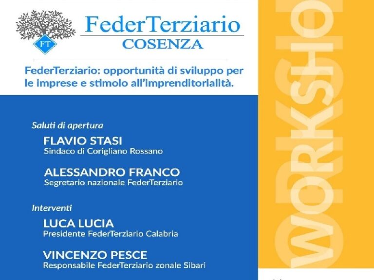 FederTerziario: opportunità di sviluppo per le imprese e stimolo all’imprenditorialità