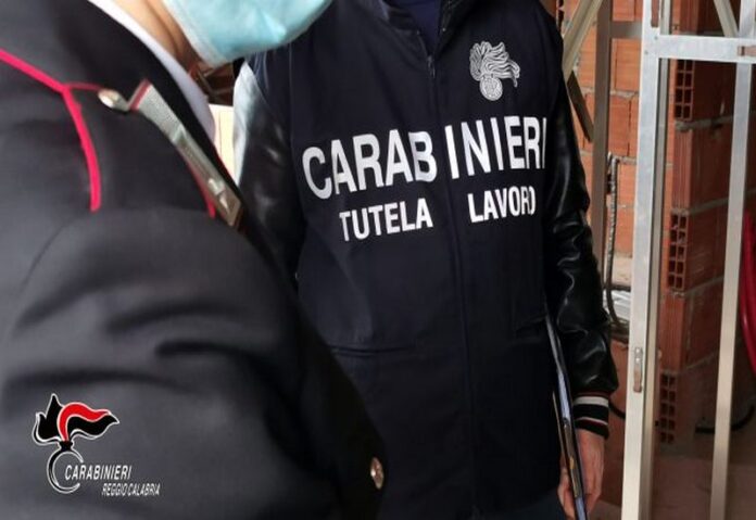 Reggio Carabinieri lavoro
