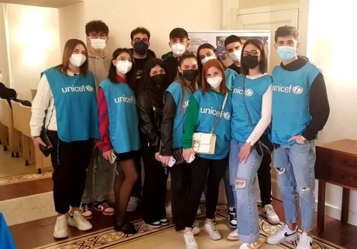 volontari Unicef del Comitato di Cosenza