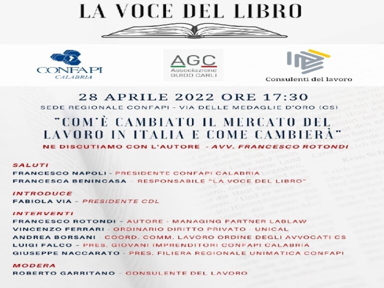 mercato del lavoro confapi