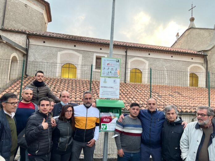donazione defibrillatore casali del manco