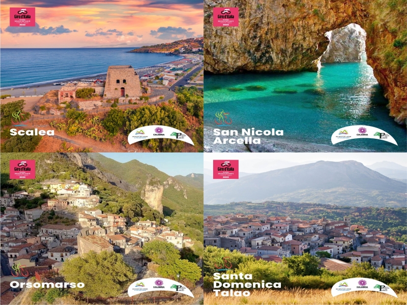 Giro d’Italia: μια βιτρίνα για την Καλαβρία.  Καλώς ήρθατε στην όμορφη Riviera dei Cedri