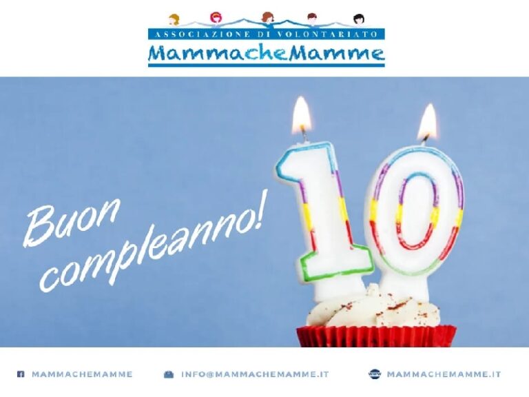 Mammachemamme compie 10 anni