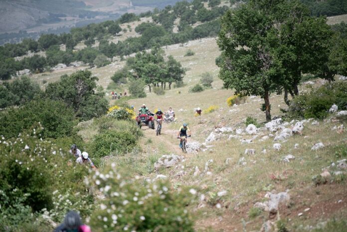 gara in mountain bike