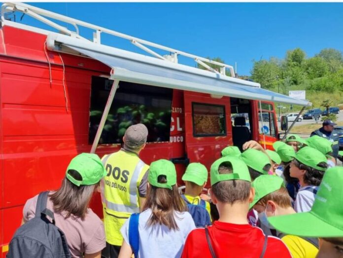 Castrolibero vigili del fuoco