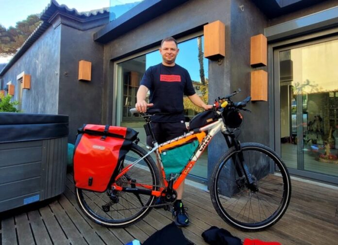 In bici dal Portogallo in Calabria