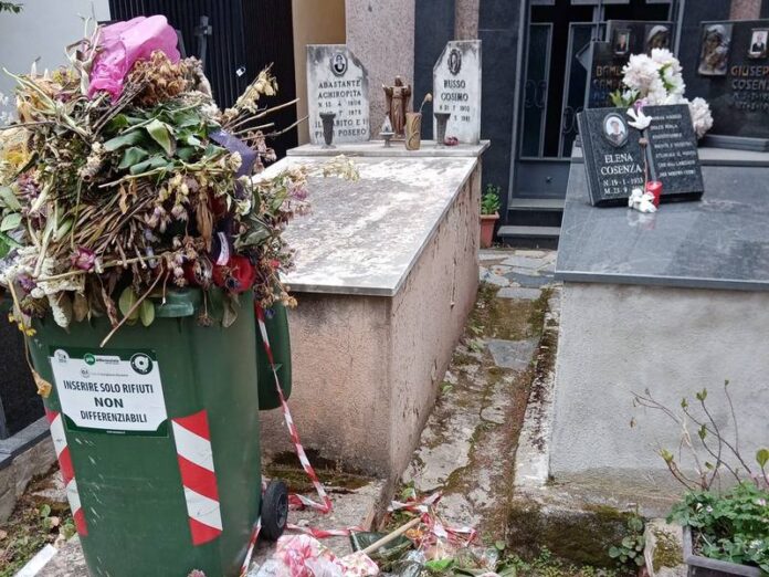 cimitero rossano degrado