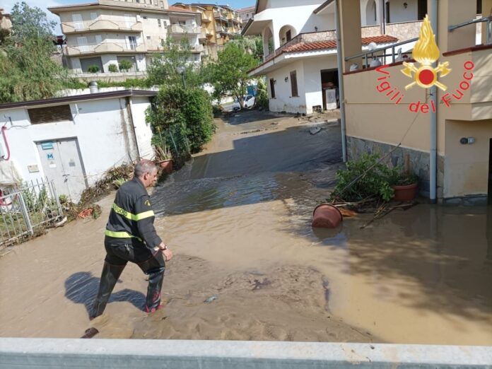 danni maltempo allagamenti Calabria