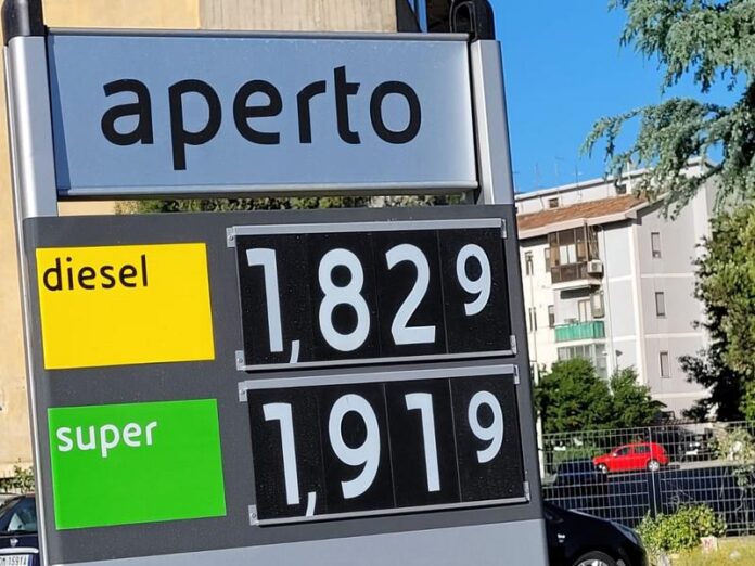 prezzo benzina diesel