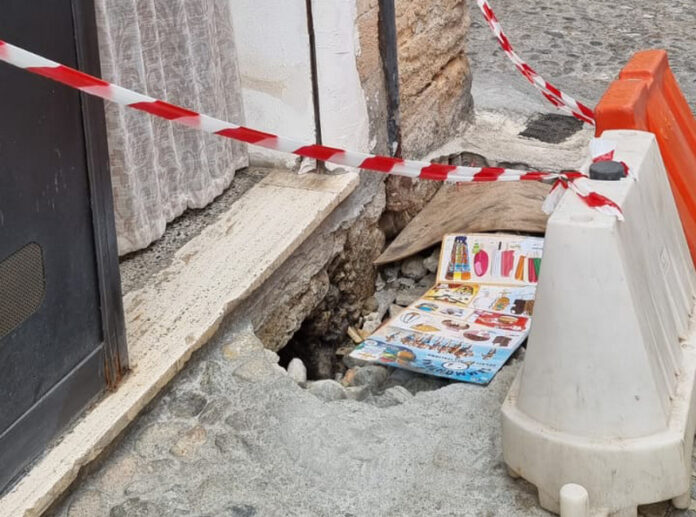 scavo centro storico