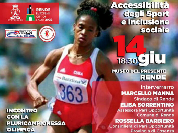 Sport e inclusione con la campionessa Ana Fidelia Quirot