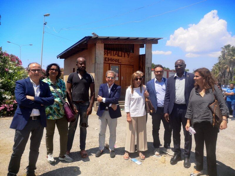 Visita tendopoli lega
