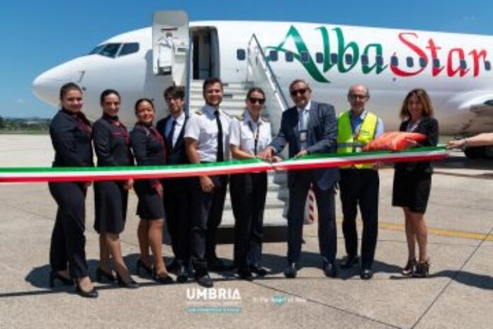 albastar voli lamezia perugia