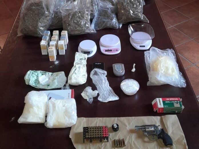 arma proiettili droga cosenza