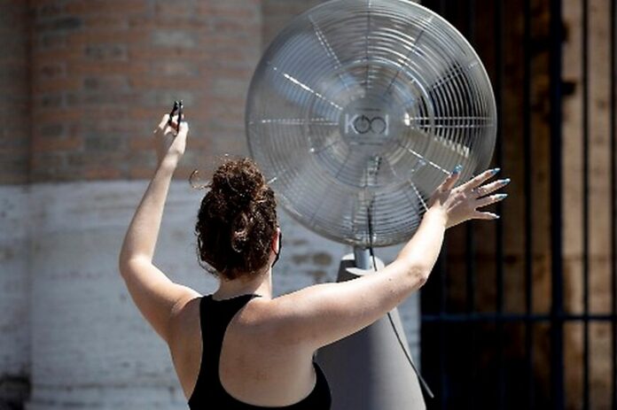 caldo temperature ventilatore