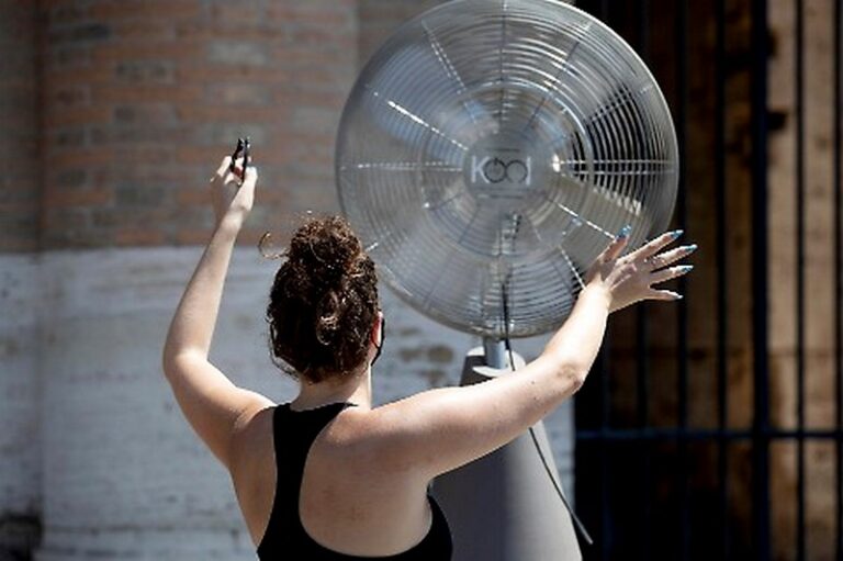 caldo temperature ventilatore