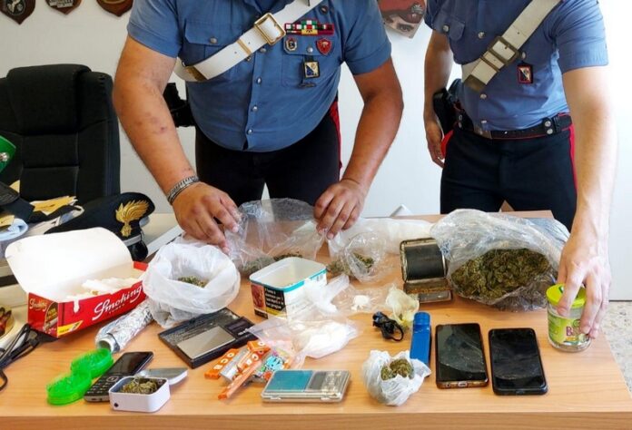 cirò marina cocaina marijuana