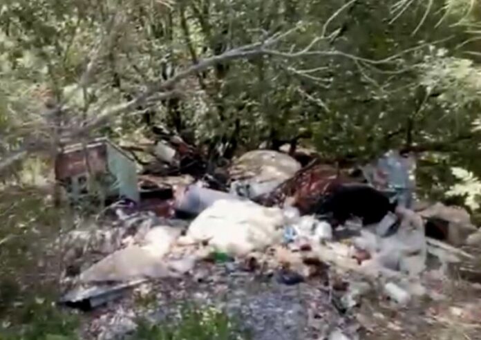 discarica parco pollino