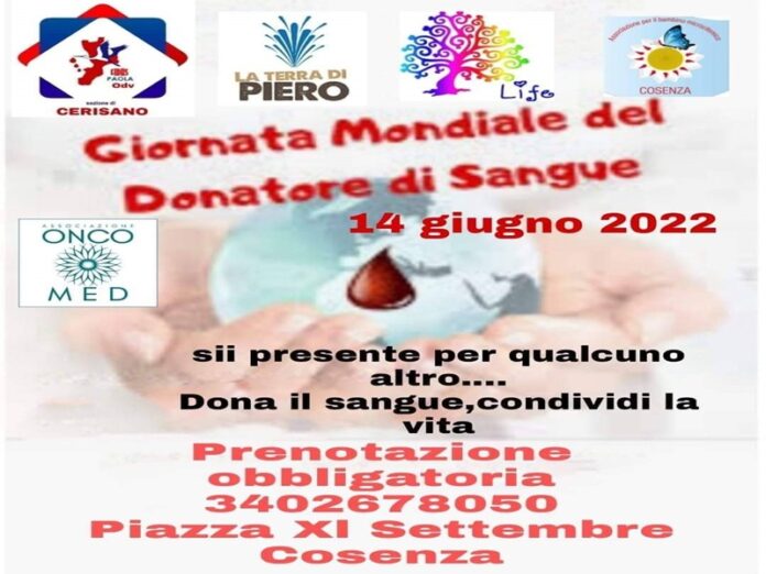 giornata donatore di sangue