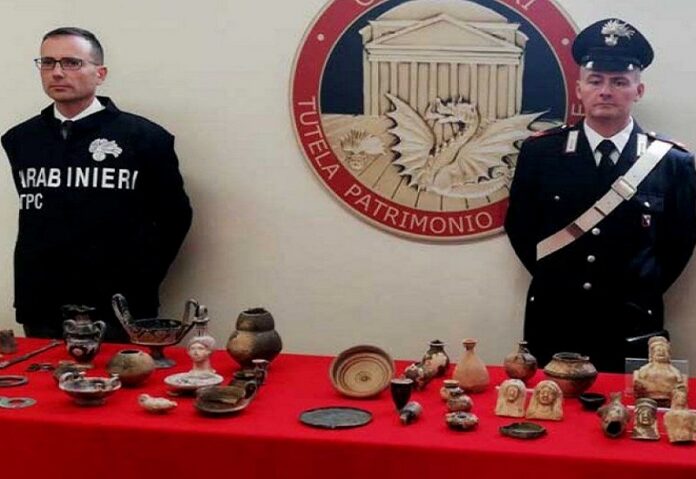 reperti archeologici carabinieri