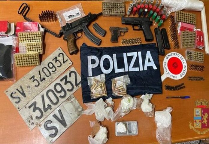 sequestro armi droga vibo